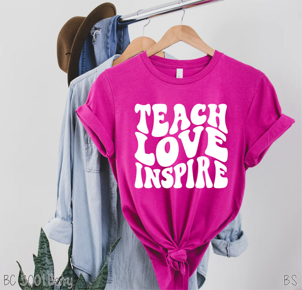 Retro Teach, Love, Inspire